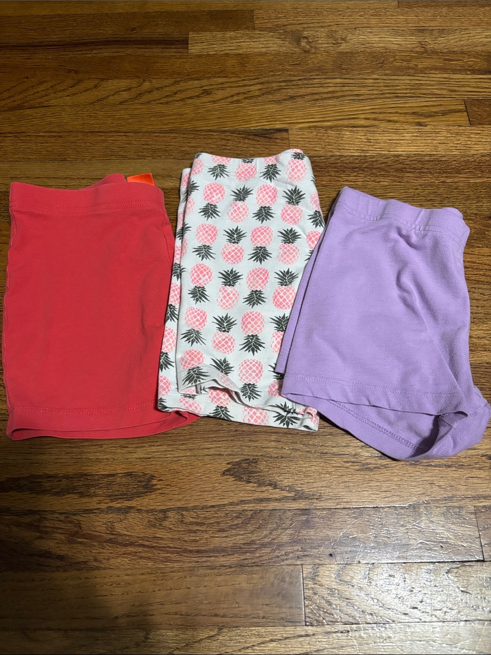 Lot of 3 girls size 7/8 bike shorts